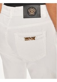 Versace Jeans Couture Jeansy 76HAB5K1 Biały Skinny Fit. Kolor: biały