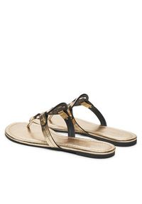 Tory Burch Japonki Miller 162596 Złoty. Kolor: złoty. Materiał: skóra #4