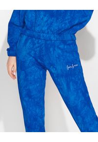 LOVE & ROSE - Niebieskie spodnie dresowe Kelly. Kolor: niebieski. Materiał: dresówka #2