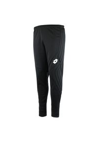 LOTTO - Spodnie bramkarskie do piłki nożnej dla dorosłych Lotto Elite GK. Kolor: czarny #1