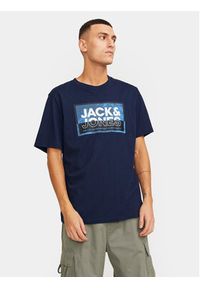 Jack & Jones - Jack&Jones Komplet 3 t-shirtów Logan 12260780 Kolorowy Standard Fit. Materiał: bawełna. Wzór: kolorowy #2