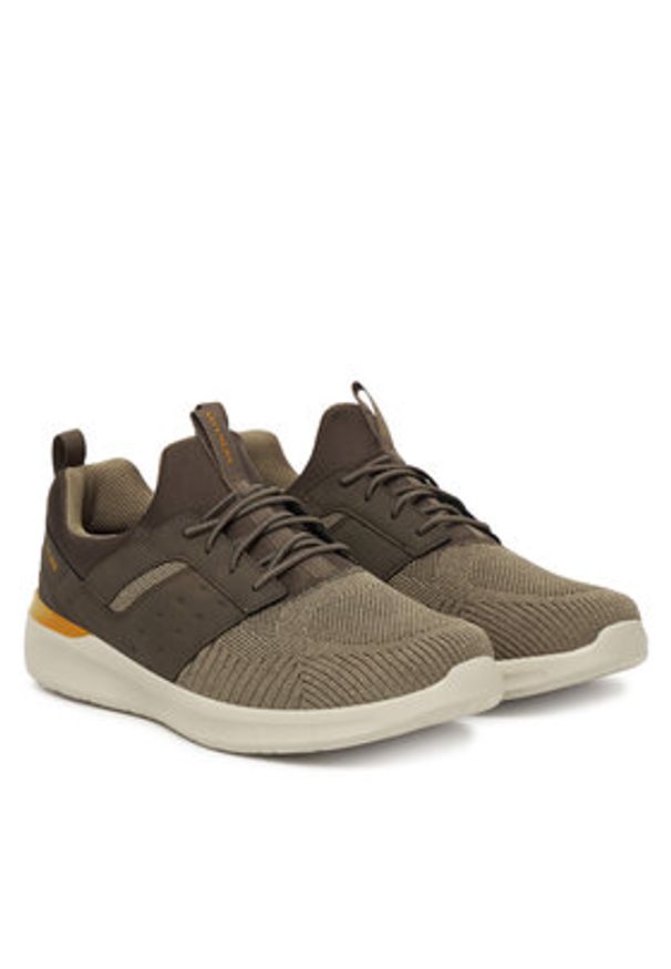 skechers - Skechers Sneakersy Lattimore 210620/TPE Brązowy. Kolor: brązowy. Materiał: materiał
