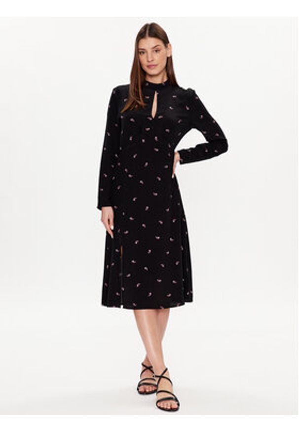 Pepe Jeans Sukienka codzienna Pachi PL953202 Kolorowy Regular Fit. Okazja: na co dzień. Materiał: wiskoza. Wzór: kolorowy. Typ sukienki: proste. Styl: casual