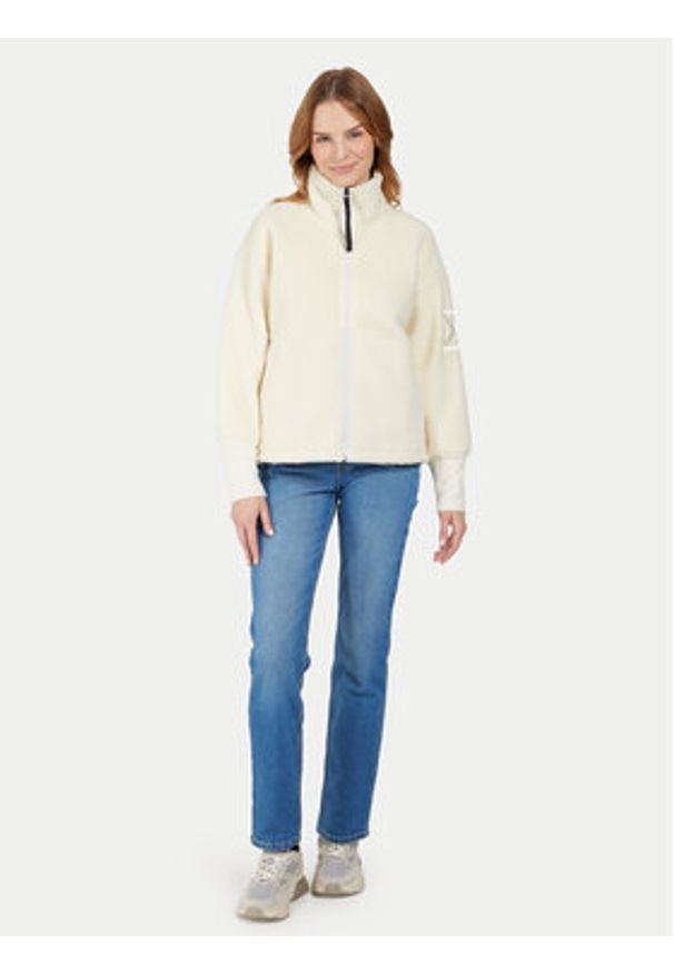 Didriksons Polar Mella 505446 Écru Relaxed Fit. Materiał: syntetyk