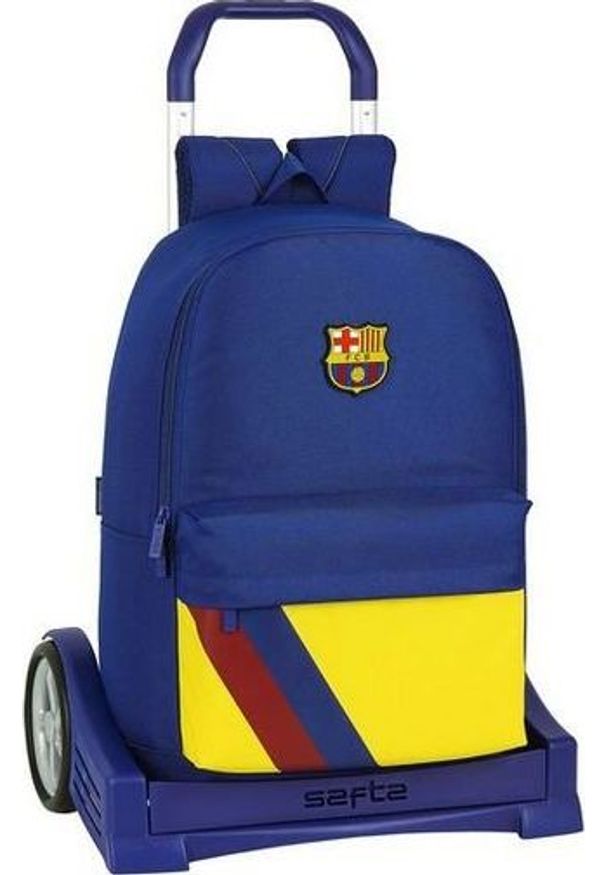 FC Barcelona Torba szkolna z kółkami Evolution F.C. Barcelona Niebieski. Kolor: niebieski