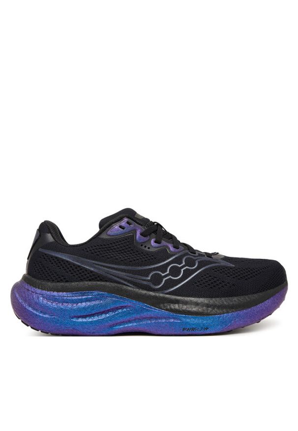 Saucony Buty do biegania Ride 19 S11055 Czarny. Kolor: czarny. Materiał: materiał
