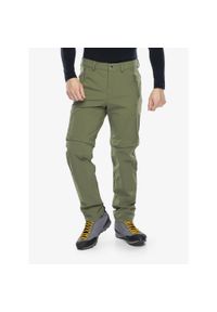 Spodnie turystyczne męskie Vaude Farley Stretch ZO Pants II. Kolor: zielony. Sport: turystyka piesza