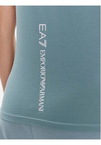 EA7 Emporio Armani T-Shirt 8NTT66 TJFKZ 1533 Niebieski Slim Fit. Kolor: niebieski. Materiał: bawełna #4