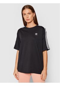 Adidas - adidas T-Shirt adicolor Classics H37795 Czarny Oversize. Kolor: czarny. Materiał: bawełna #1