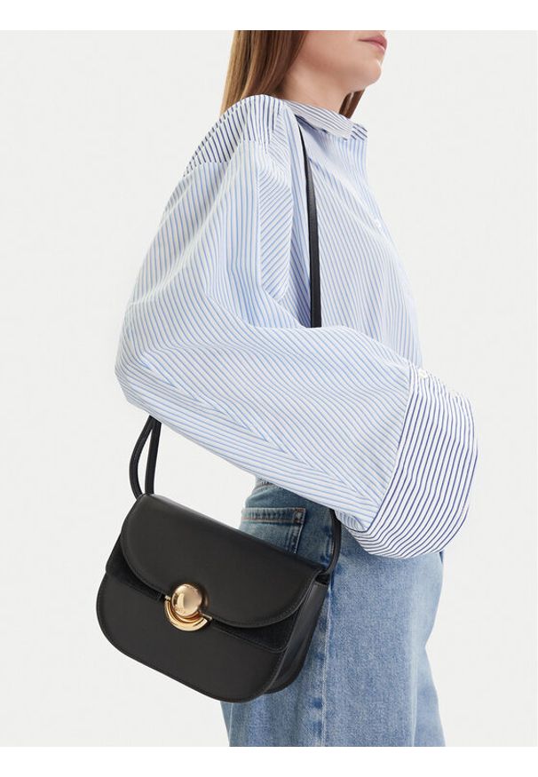 Furla Torebka Sfera Mini WB01737 BX0428 BG O6000 1002 Czarny. Kolor: czarny. Materiał: skórzane