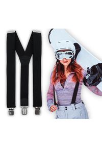 Modini - Mocne szelki narciarskie - do spodni XL143. Materiał: skóra, guma #1