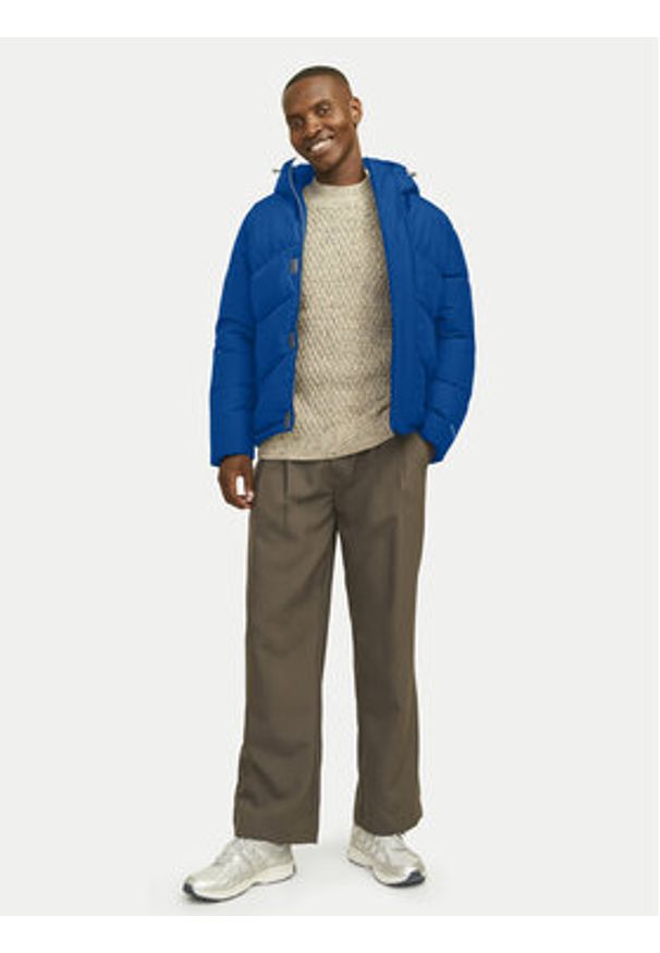 Jack & Jones - Jack&Jones Kurtka zimowa World 12259850 Niebieski Regular Fit. Kolor: niebieski. Materiał: syntetyk. Sezon: zima