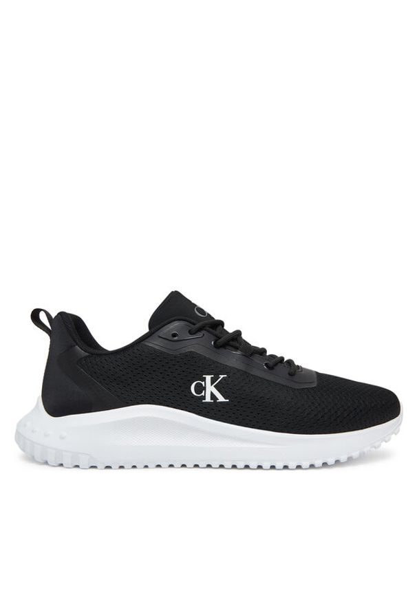 Calvin Klein Jeans Sneakersy Eva Runner Mix Mesh YM0YM01285 Czarny. Kolor: czarny. Materiał: materiał