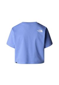 The North Face Koszulka Simple Dome Cropped Slim Nf0A87U40Yi. Kolor: niebieski