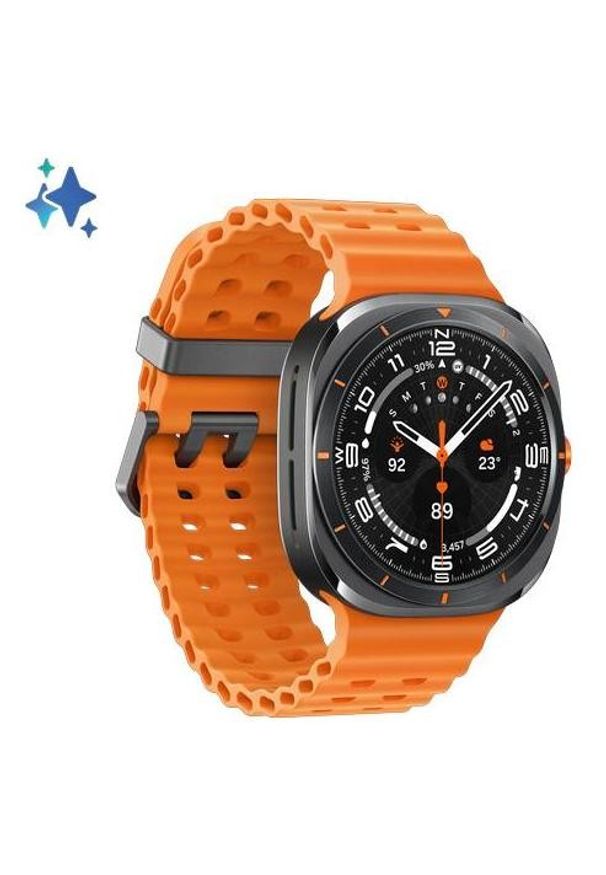 SAMSUNG - Samsung Galaxy Watch Ultra LTE 47mm Tytanowy Szary (L705). Kolor: szary