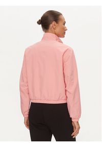 Tommy Jeans Wiatrówka Essential DW0DW18139 Różowy Regular Fit. Kolor: różowy. Materiał: syntetyk