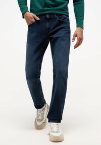 Mustang - MUSTANG Oregon Slim Męskie Spodnie Jeansowe Denim Blue 1014593 5000 882