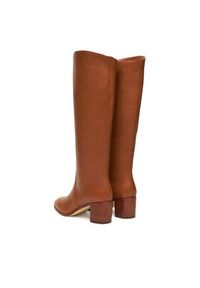 Lauren Ralph Lauren - LAUREN RALPH LAUREN Kozaki Charly Bo Tal 802974388001 Brązowy. Kolor: brązowy. Materiał: skóra #2