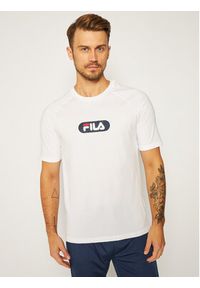 T-Shirt Fila. Kolor: biały. Długość rękawa: raglanowy rękaw #1