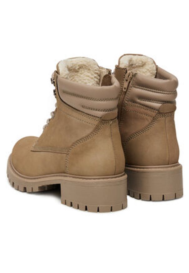 Lasocki Trzewiki WI16-D-466-04 Beżowy. Kolor: beżowy. Materiał: skóra