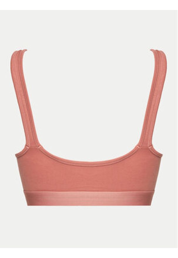 TOMMY HILFIGER - Tommy Hilfiger Biustonosz top UW0UW04612 Różowy. Kolor: różowy. Materiał: bawełna