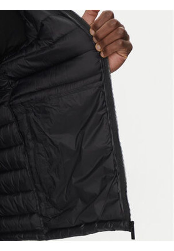 Karl Lagerfeld - KARL LAGERFELD Kurtka przejściowa 505710 500590 Czarny Regular Fit. Typ kołnierza: dekolt w karo. Kolor: czarny. Materiał: syntetyk