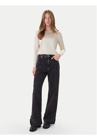 ViCOLO Bluzka TF0244 Écru Regular Fit. Materiał: wiskoza #4