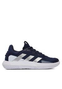 Adidas - adidas Buty SoleMatch Control Tennis Shoes HQ8440 Niebieski. Kolor: niebieski. Materiał: materiał