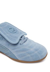 MICHAEL Michael Kors Sneakersy Kelly Trainer 43S6KYFS1S Błękitny. Kolor: niebieski. Materiał: zamsz, skóra #5