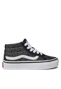 Vans Tenisówki Sk8-Mid Reissue VN000BVP6BT1 Czarny. Kolor: czarny. Materiał: materiał