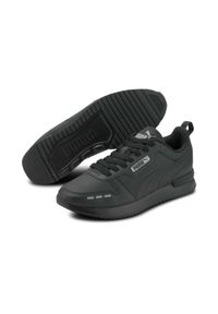Buty do chodzenia męskie Puma R78 SL. Zapięcie: sznurówki. Kolor: czarny. Materiał: syntetyk, materiał. Szerokość cholewki: normalna. Sport: turystyka piesza #1