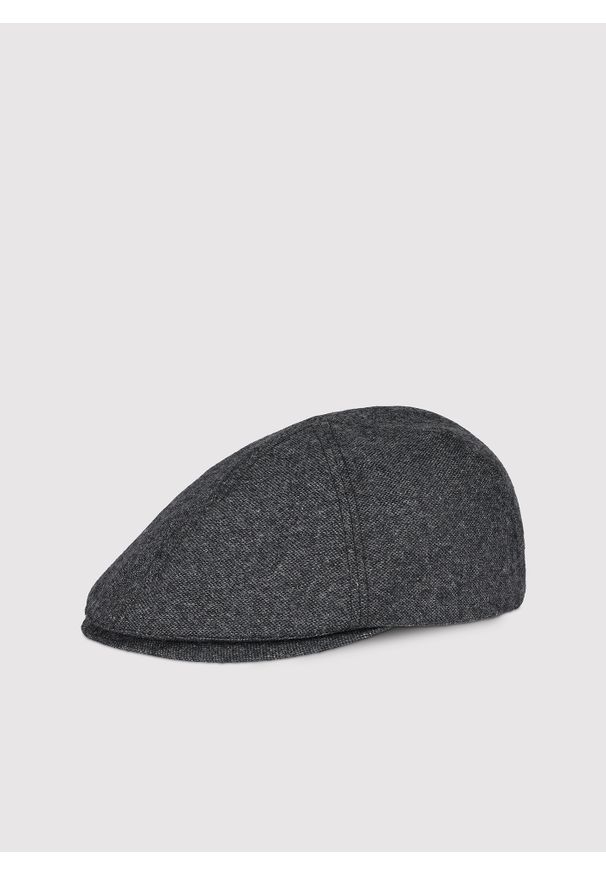 Pako Lorente - PAKO LORENTE – Grafitowy kaszkiet męski. Kolor: szary. Materiał: wełna, bawełna, poliester