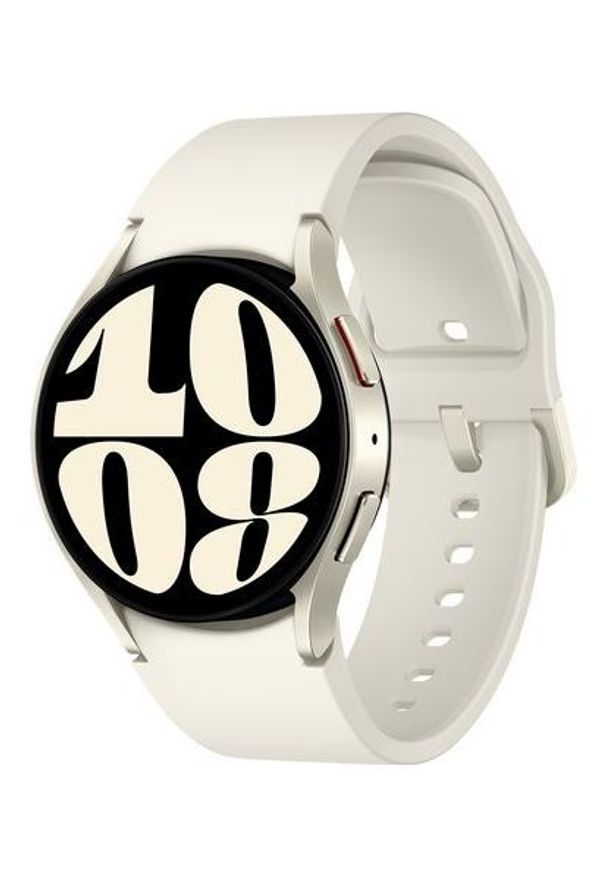 SAMSUNG - Samsung Galaxy Watch 6 LTE 40mm złoty (R935). Rodzaj zegarka: smartwatch. Kolor: złoty. Styl: sportowy, casual, elegancki, wizytowy