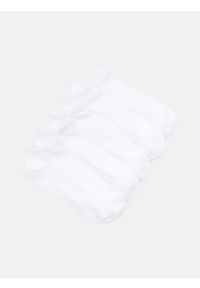 Sinsay - Skarpetki stopki 5pack - biały. Kolor: biały