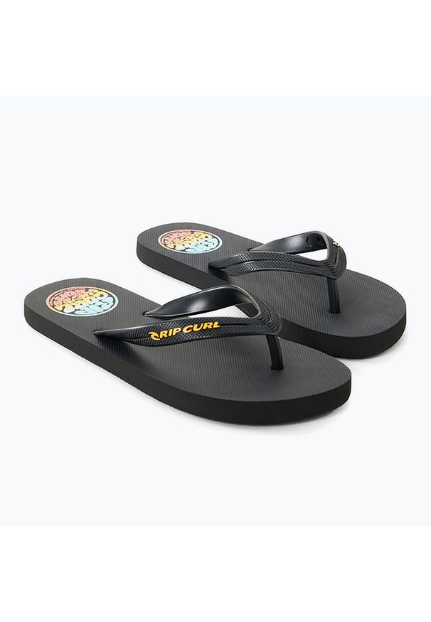 RIPCURL - Japonki dziecięce Rip Curl Wetty Fade Bloom. Kolor: czarny