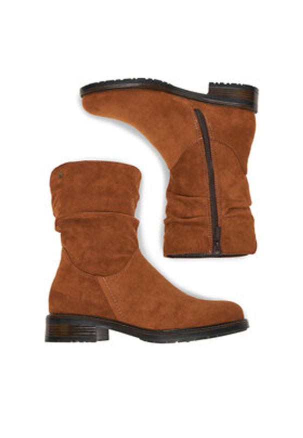 Lasocki Botki CEO-WBN-SOFIA-10 Brązowy. Kolor: brązowy. Materiał: materiał