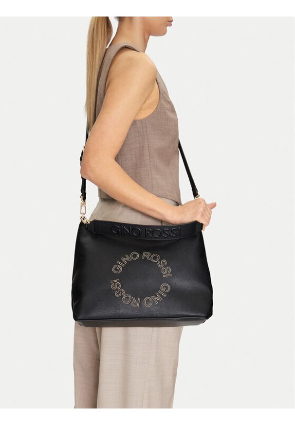 Gino Rossi Torebka WEN-44 Czarny. Kolor: czarny. Materiał: skórzane