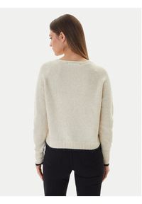 Vero Moda Sweter Aquarius 10331898 Beżowy Regular Fit. Kolor: beżowy. Materiał: syntetyk #3