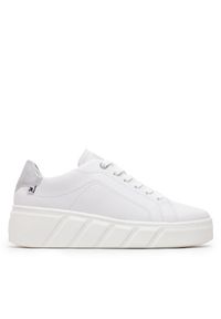 Rieker Sneakersy W0501-80 Biały. Kolor: biały