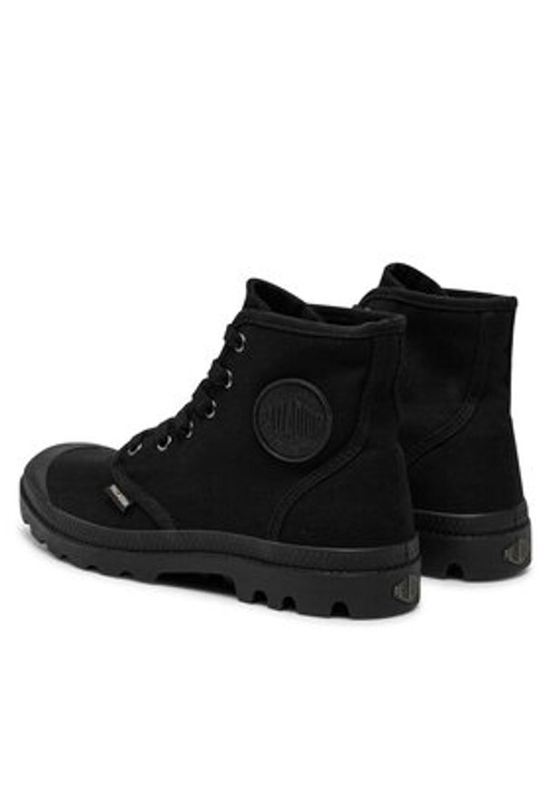 Palladium Trapery Pampa Hi 02352-060-M Czarny. Kolor: czarny. Materiał: materiał