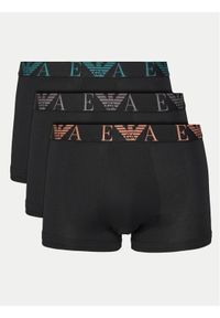Emporio Armani Underwear Komplet 3 par bokserek EM000259 AF10778 MC061 Czarny. Kolor: czarny. Materiał: bawełna