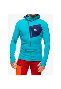 MOUNTAIN EQUIPMENT - Bluza wspinaczkowa męska Mountain Equipment Eclipse Hooded Zip T. Kolor: zielony