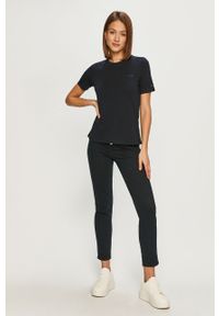 Calvin Klein Jeans - Jeansy. Stan: podwyższony. Kolor: niebieski. Wzór: gładki #6