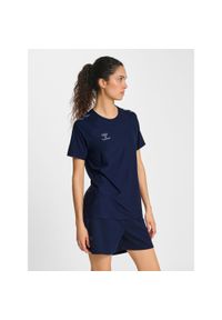 Damski jersey Hummel Cima 2.0. Kolor: niebieski. Materiał: jersey. Sport: koszykówka #1