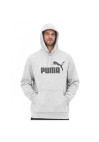 Bluza sportowa kangurka z kapturem męska Puma Hoodle II. Typ kołnierza: kaptur. Kolor: szary #1