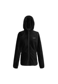 Regatta - Damska Bluza Polarowa Endra Z Kapturem. Typ kołnierza: kaptur. Kolor: czarny. Materiał: polar. Sezon: zima #1