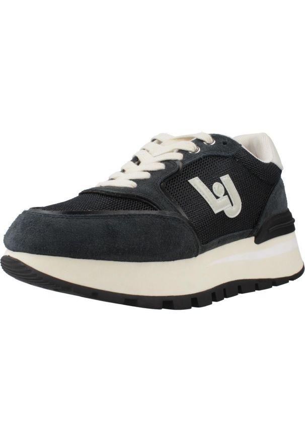Liu Jo - Kapcie LIU-JO AMAZING 25 Niebieski. Kolor: niebieski. Materiał: tkanina, skóra. Styl: sportowy