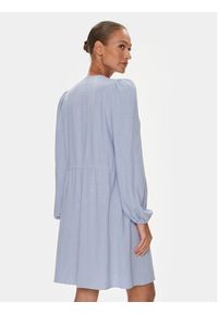 Selected Femme Sukienka 16089064 Niebieski Regular Fit. Kolor: niebieski. Materiał: wiskoza #4