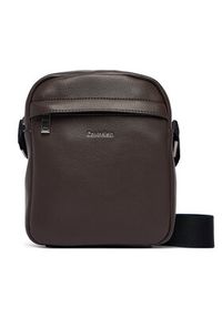Calvin Klein Saszetka Raised Reporter LV04D3160G Brązowy. Kolor: brązowy. Materiał: skóra #3