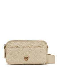 Pinko - PINKO Torebka Camera Bag Mini PE 25 PLTT 104292 A1YB Beżowy. Kolor: beżowy. Materiał: skórzane #5
